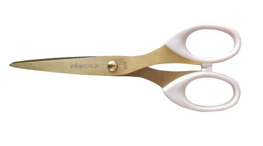 Nożyczki INT 16 cm Satin Gold Interdruk